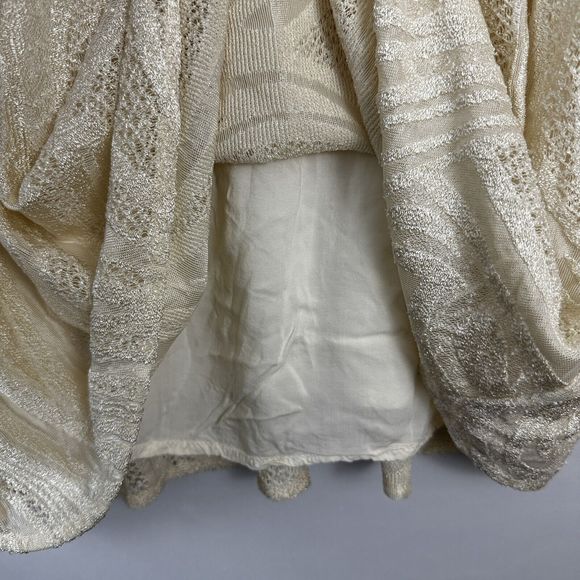 Free People‎ Textured Knit Tunic Mini Dress Balletcore Size Small - Picture 4 of 7